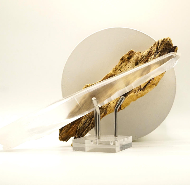 Lemurian Laser Crystal: Ethically Hand-Mined Natural Quartz