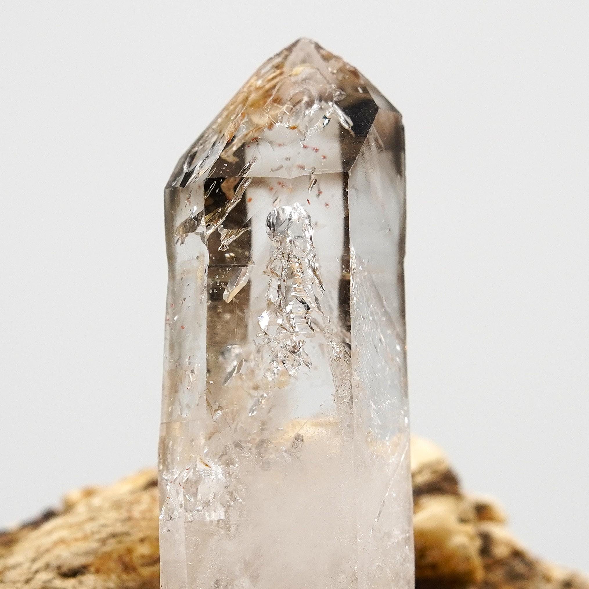Omapeleki Brandberg Skeletal Master Self-Healed DT Negative Manifestation Quartz