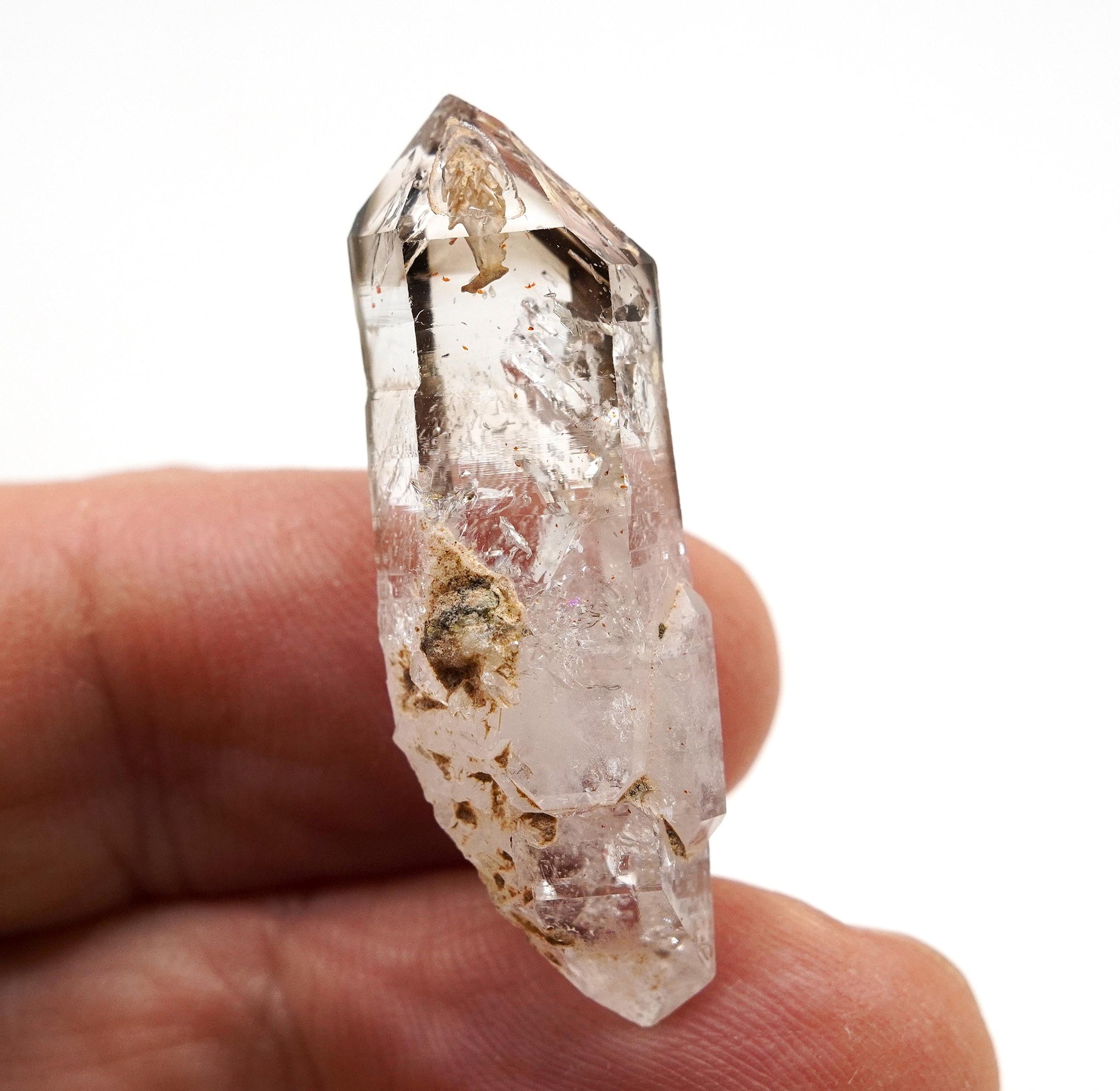 Omapeleki Brandberg Skeletal Master Self-Healed DT Negative Manifestation Quartz