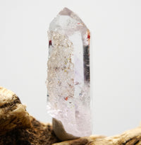 Brandberg Harlequin Quartz with Analcime: Ethically Hand-Mined Natural Raw Crystal