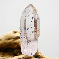 Brandberg Harlequin Quartz with Analcime: Ethically Hand-Mined Natural Raw Crystal