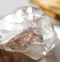 Herkimer Diamond Rainbow Cluster: Ethically Hand-Mined Herkimer, New York