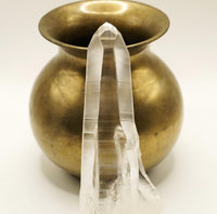 Lemurian Dow Crystal: Ethically Hand-Mined Natural Quartz