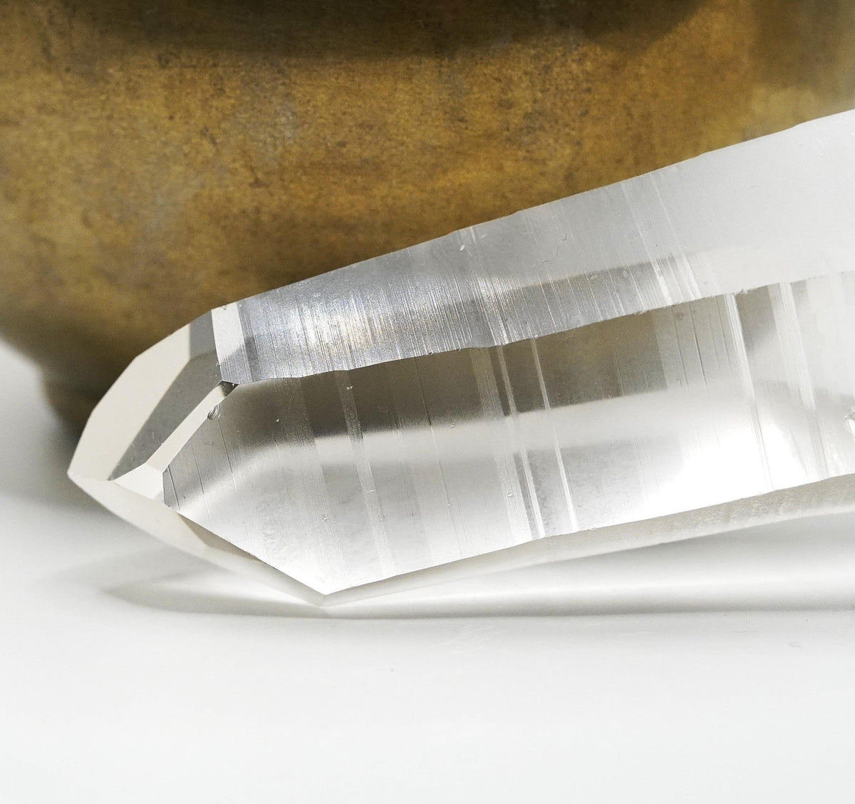 Lemurian Dow Crystal: Ethically Hand-Mined Natural Quartz
