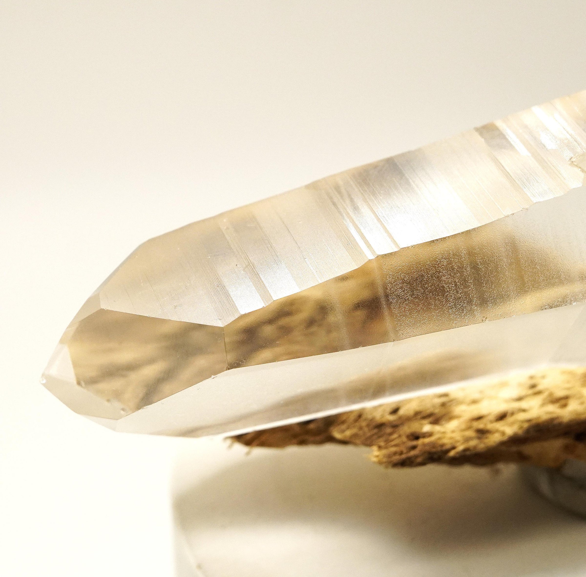 Lemurian Dow Crystal: Ethically Hand-Mined Natural Quartz