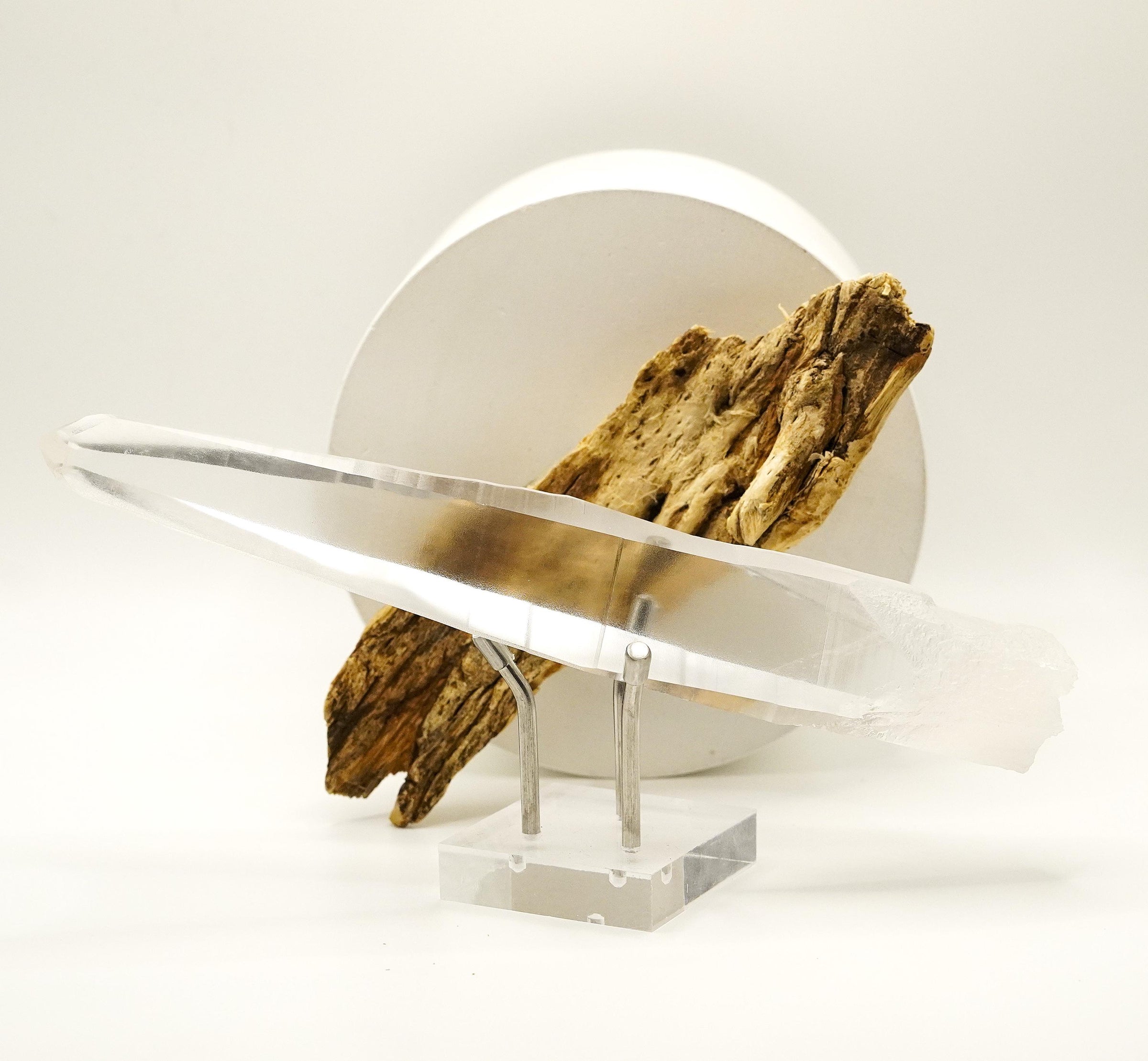 Lemurian Laser Crystal: Ethically Hand-Mined Natural Quartz