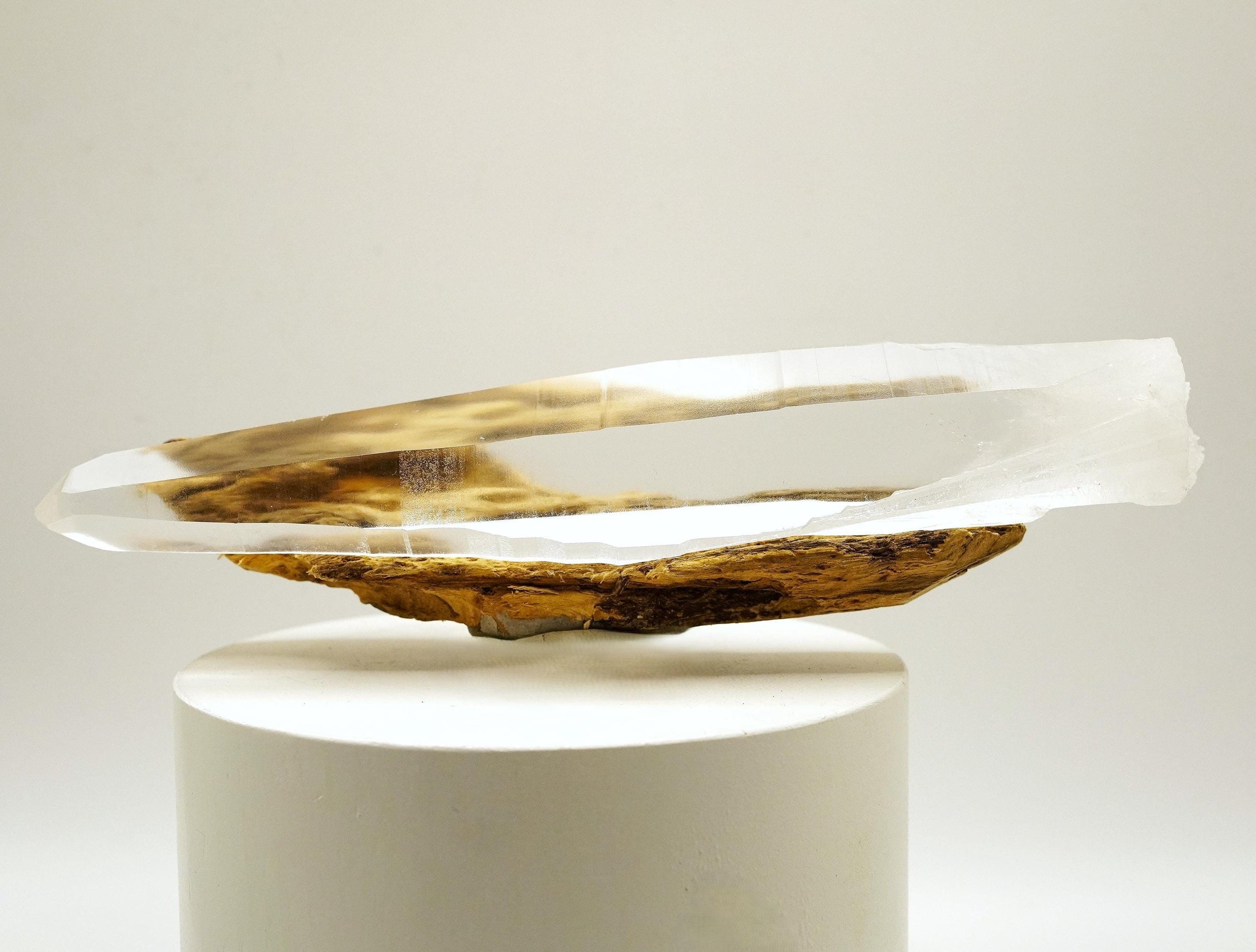 Lemurian Laser Crystal: Ethically Hand-Mined Natural Quartz