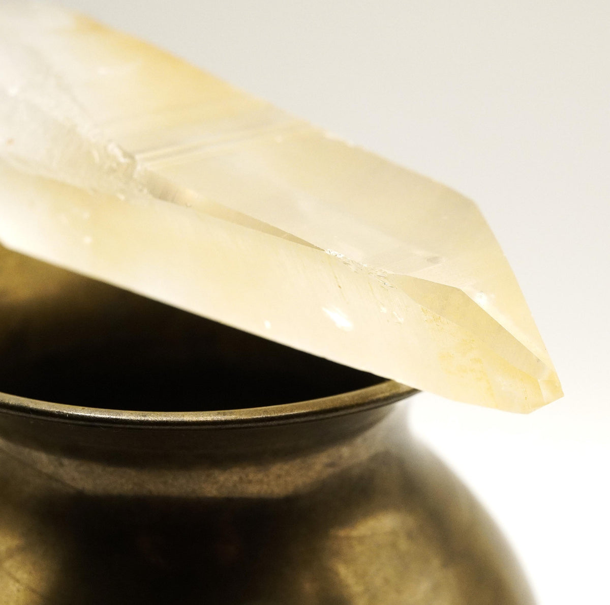 Golden Lemurian Manifestation Quartz: Ethically Hand-Mined Raw Crystal