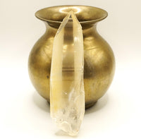 Golden Lemurian Manifestation Quartz: Ethically Hand-Mined Raw Crystal