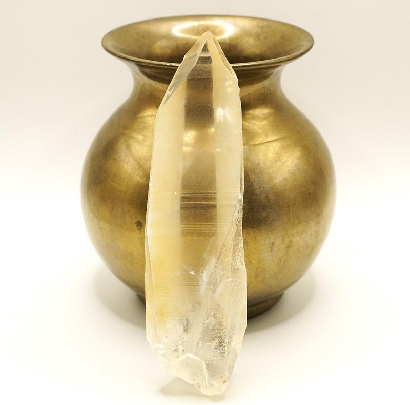 Golden Lemurian Manifestation Quartz: Ethically Hand-Mined Raw Crystal