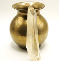 Golden Lemurian Manifestation Quartz: Ethically Hand-Mined Raw Crystal