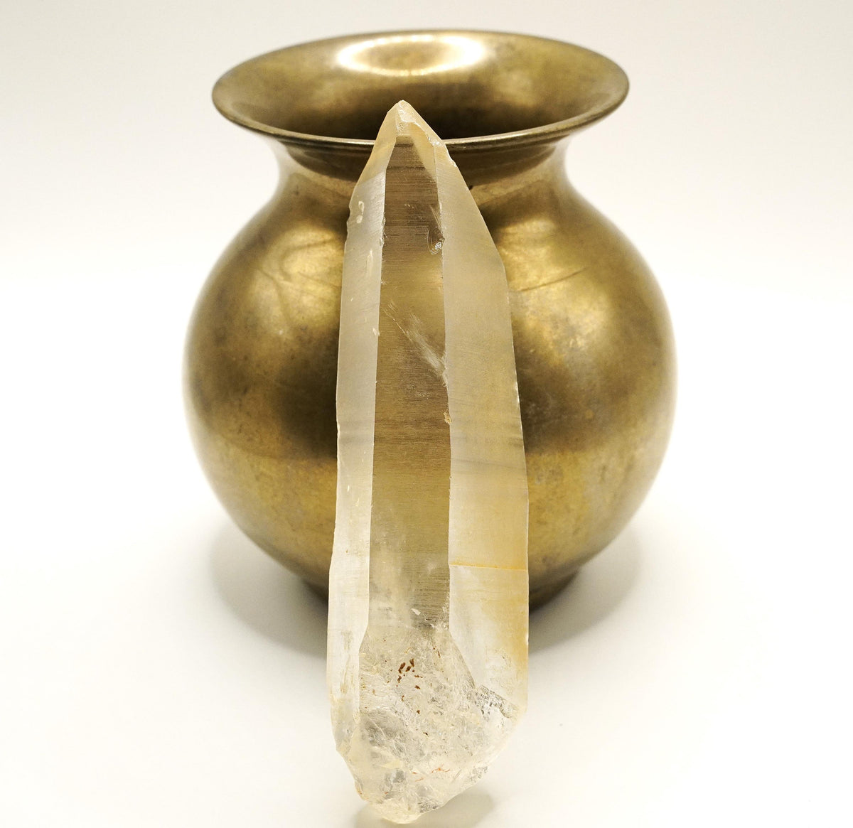 Golden Lemurian Manifestation Quartz: Ethically Hand-Mined Raw Crystal