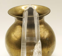 Lemurian Dow Crystal: Ethically Hand-Mined Natural Quartz