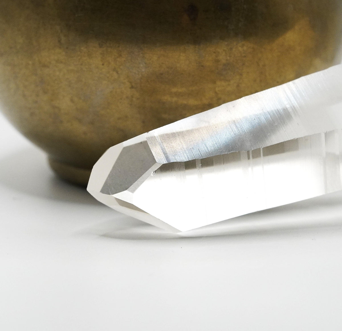 Lemurian Dow Crystal: Ethically Hand-Mined Natural Quartz