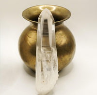 Lemurian Dow Crystal: Ethically Hand-Mined Natural Quartz