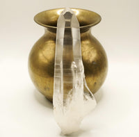 Lemurian Dow Crystal: Ethically Hand-Mined Natural Quartz