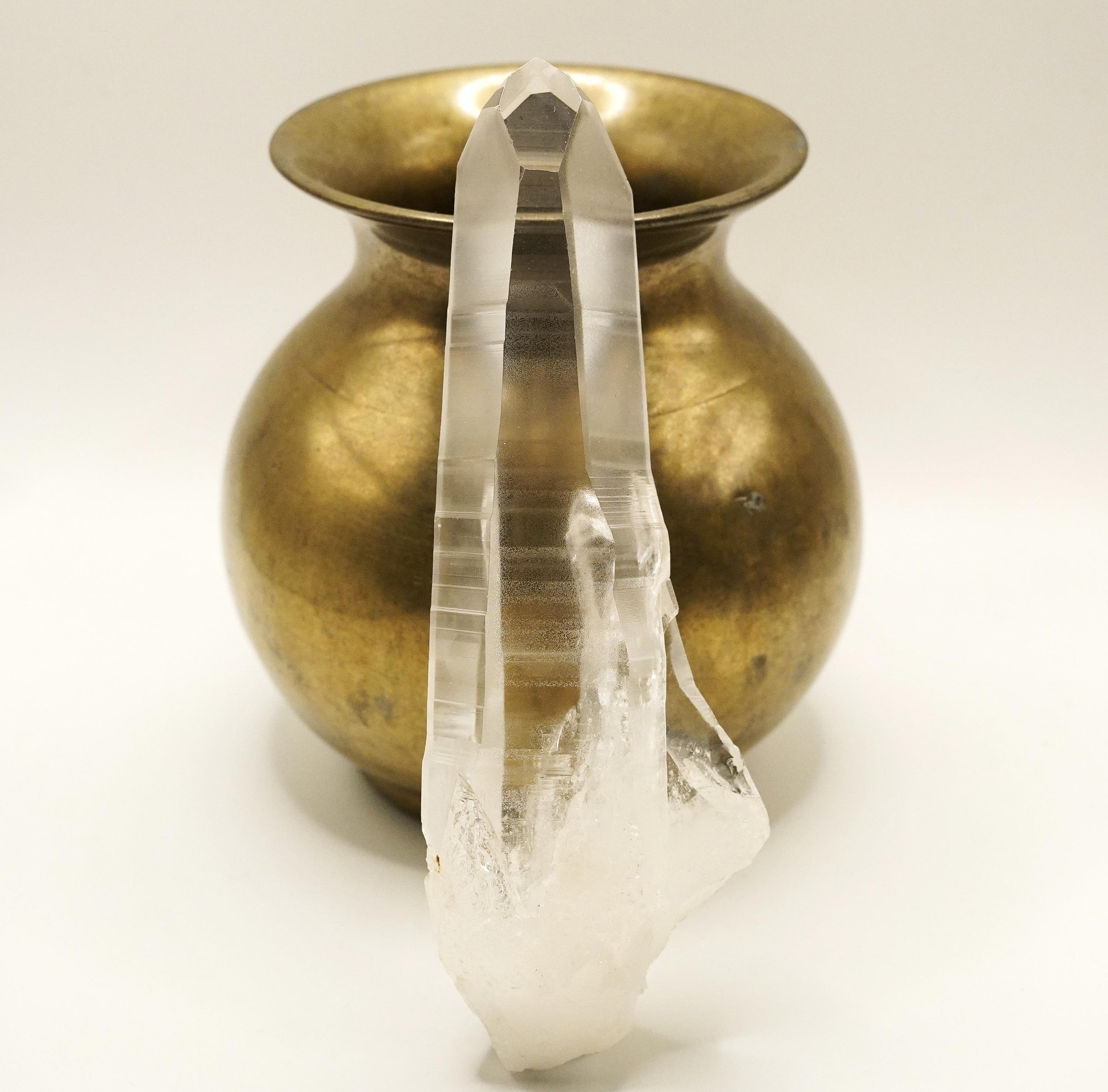 Lemurian Dow Crystal: Ethically Hand-Mined Natural Quartz