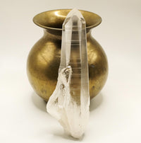 Lemurian Dow Crystal: Ethically Hand-Mined Natural Quartz