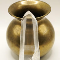 Lemurian Dow Crystal: Ethically Hand-Mined Natural Quartz