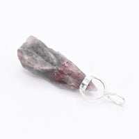 Super 7 Silver Pendant: Ethically Mined Natural Crystal