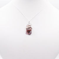 1 - Super 7 Silver Pendant: Ethically Mined Natural Crystal