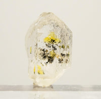 Golden Enhydro - Petroleum Quartz: Ethically Hand-Mined Himalayan Crystal