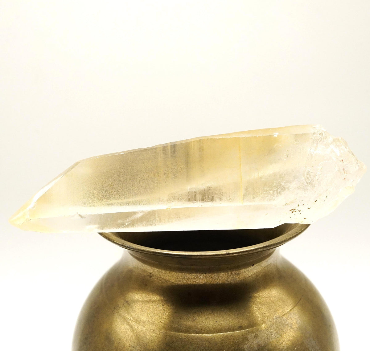 Golden Lemurian Manifestation Quartz: Ethically Hand-Mined Raw Crystal