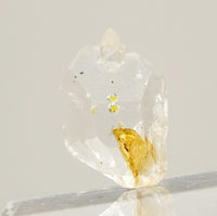 Golden Enhydro - Petroleum Quartz: Ethically Hand-Mined Himalayan Crystal