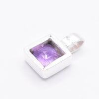 Amethyst Sterling Silver Pendant