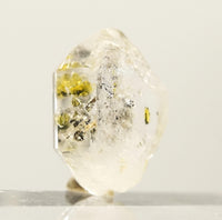 Golden Enhydro - Petroleum Quartz: Ethically Hand-Mined Himalayan Crystal
