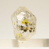 Golden Enhydro - Petroleum Quartz: Ethically Hand-Mined Himalayan Crystal
