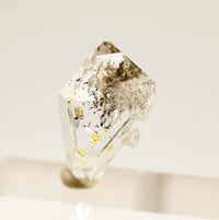 Golden Enhydro - Petroleum Quartz: Ethically Hand-Mined Himalayan Crystal