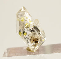 Golden Enhydro - Petroleum Quartz: Ethically Hand-Mined Himalayan Crystal