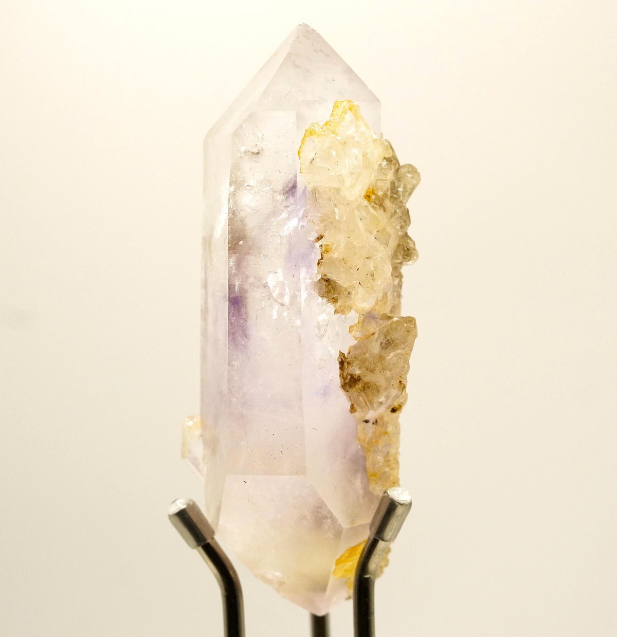 Brandberg Enhydro DT with Analcime: Ethically Hand-Mined Natural Quartz