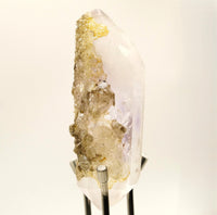 Brandberg Enhydro DT with Analcime: Ethically Hand-Mined Natural Quartz