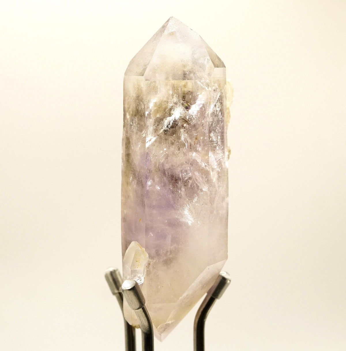 Brandberg Enhydro DT with Analcime: Ethically Hand-Mined Natural Quartz