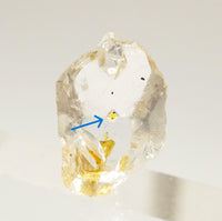 Golden Enhydro - Petroleum Quartz: Ethically Hand-Mined Himalayan Crystal