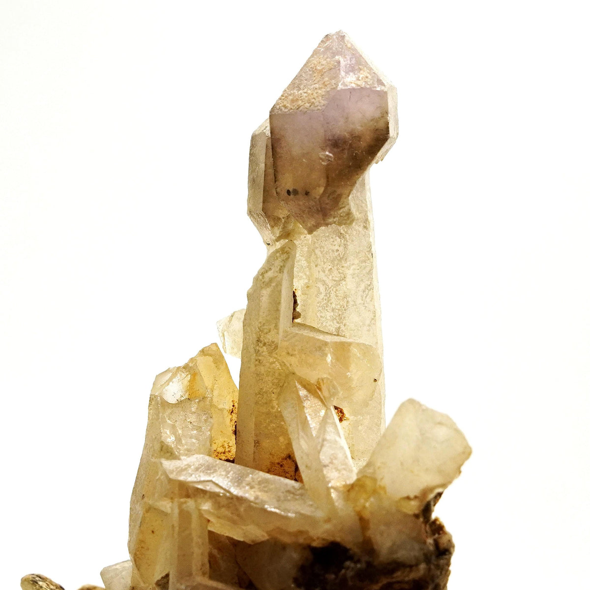 Brandberg Smoky & Amethyst Phantom Sceptre: Hand-Mined Raw Quartz Crystal