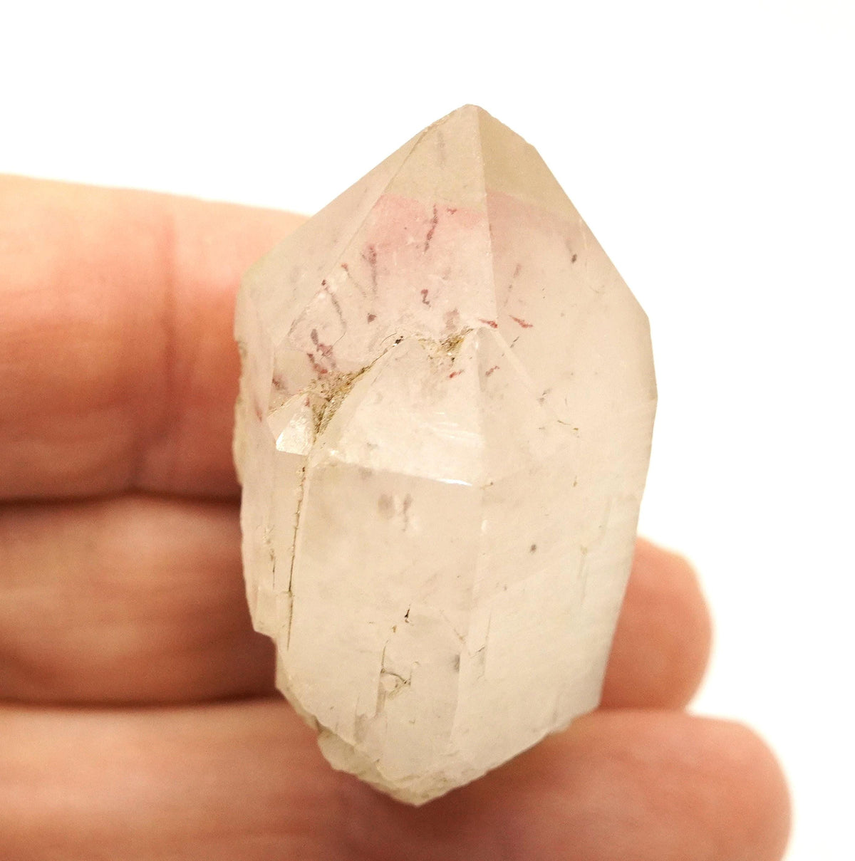 Brandberg Harlequin Crystal: Ethically Hand-Mined Natural Raw Quartz