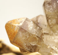Brandberg Smoky & Amethyst Sceptre: Hand-Mined Raw Quartz Crystal