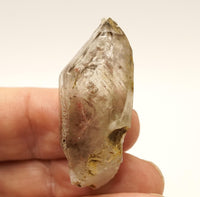 Omapeleki Smoky Brandberg Enhydro DT: Hand-Mined Raw Crystal