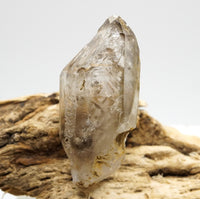 Omapeleki Smoky Brandberg Enhydro DT: Hand-Mined Raw Crystal