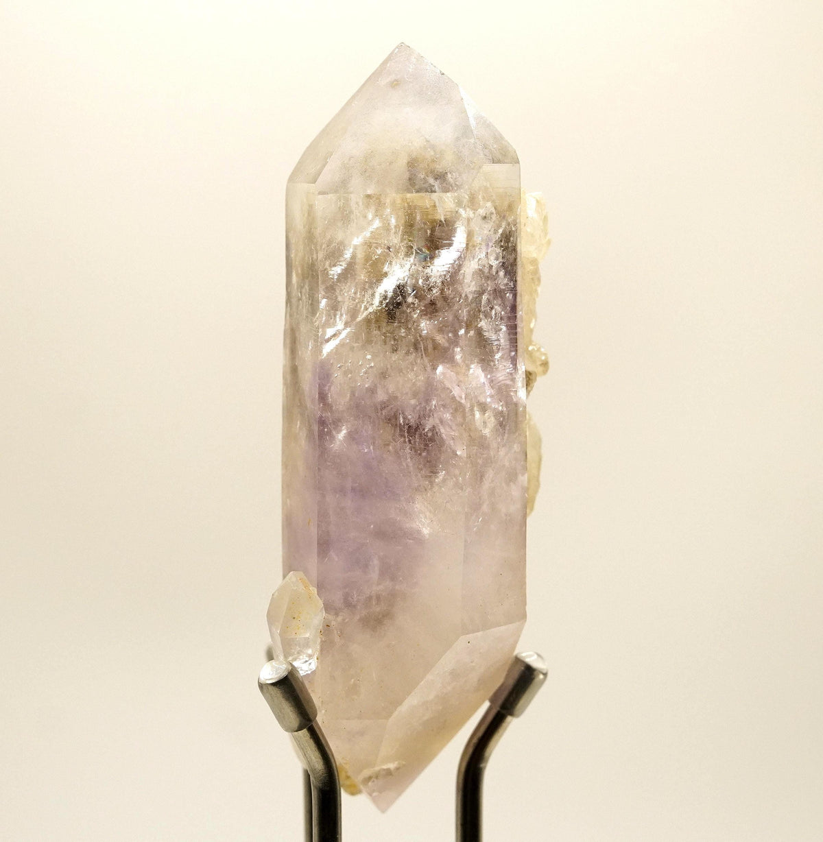 Brandberg Enhydro DT with Analcime: Ethically Hand-Mined Natural Quartz