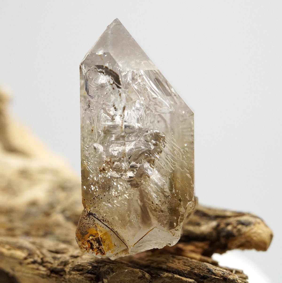 Omapeleki Brandberg Negative Manifestation Enhydro: Hand-Mined Raw Crystal