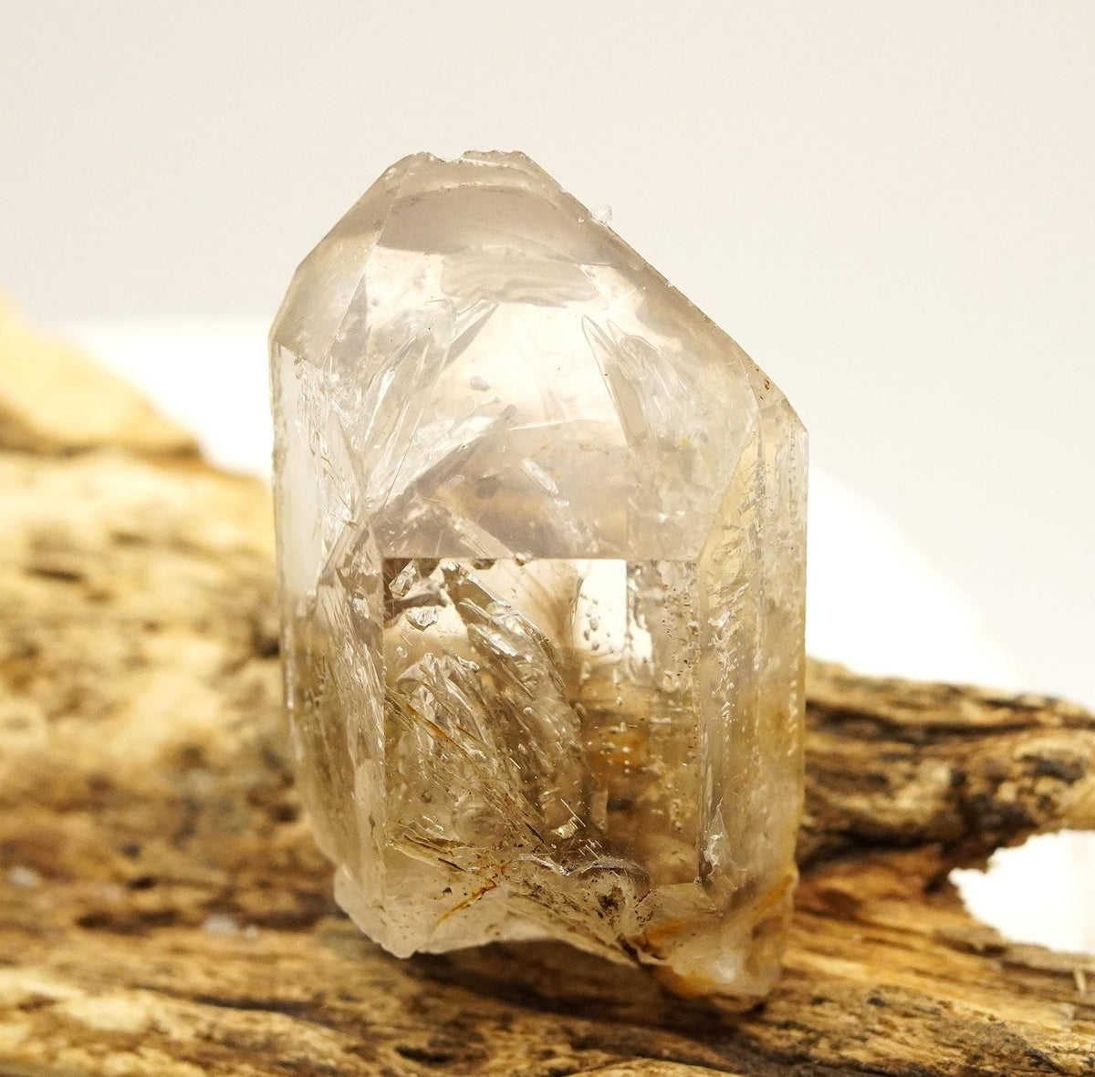 Omapeleki Brandberg Negative Manifestation Enhydro: Hand-Mined Raw Crystal