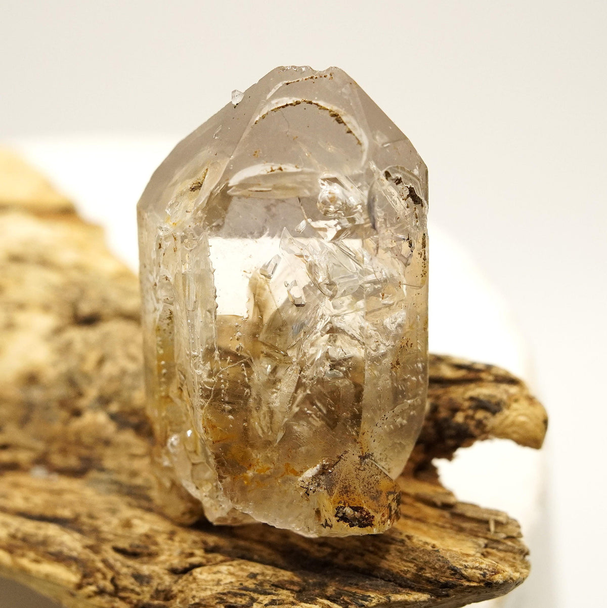 Omapeleki Brandberg Negative Manifestation Enhydro: Hand-Mined Raw Crystal