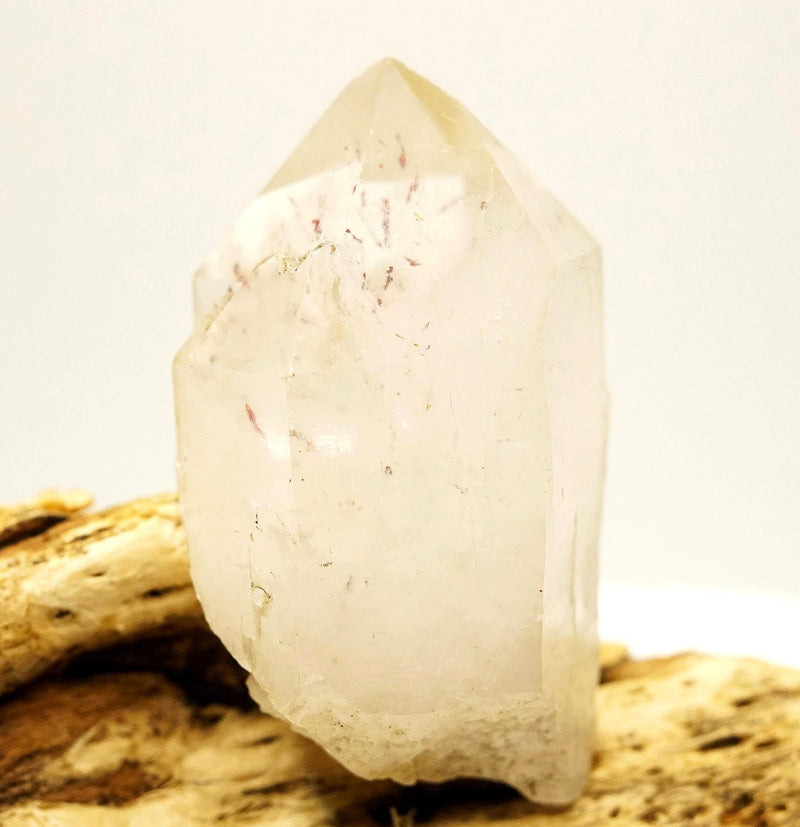 Brandberg Harlequin Crystal: Ethically Hand-Mined Natural Raw Quartz