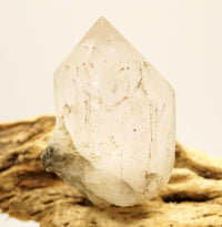 Brandberg Harlequin Crystal: Ethically Hand-Mined Natural Raw Quartz