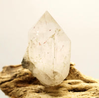 Brandberg Harlequin Crystal: Ethically Hand-Mined Natural Raw Quartz