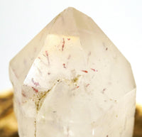 Brandberg Harlequin Crystal: Ethically Hand-Mined Natural Raw Quartz